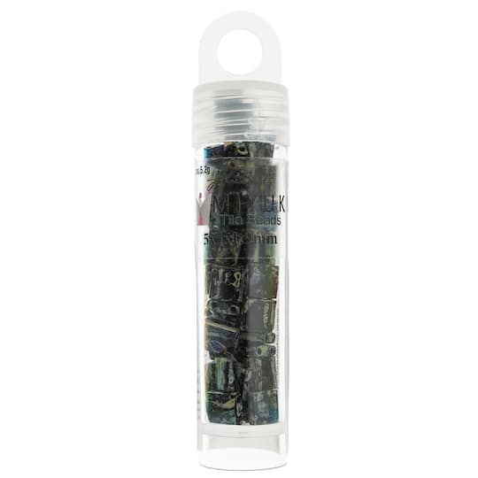 Miyuki® TILA® 5mm Picasso Opaque Glass Beads Vial